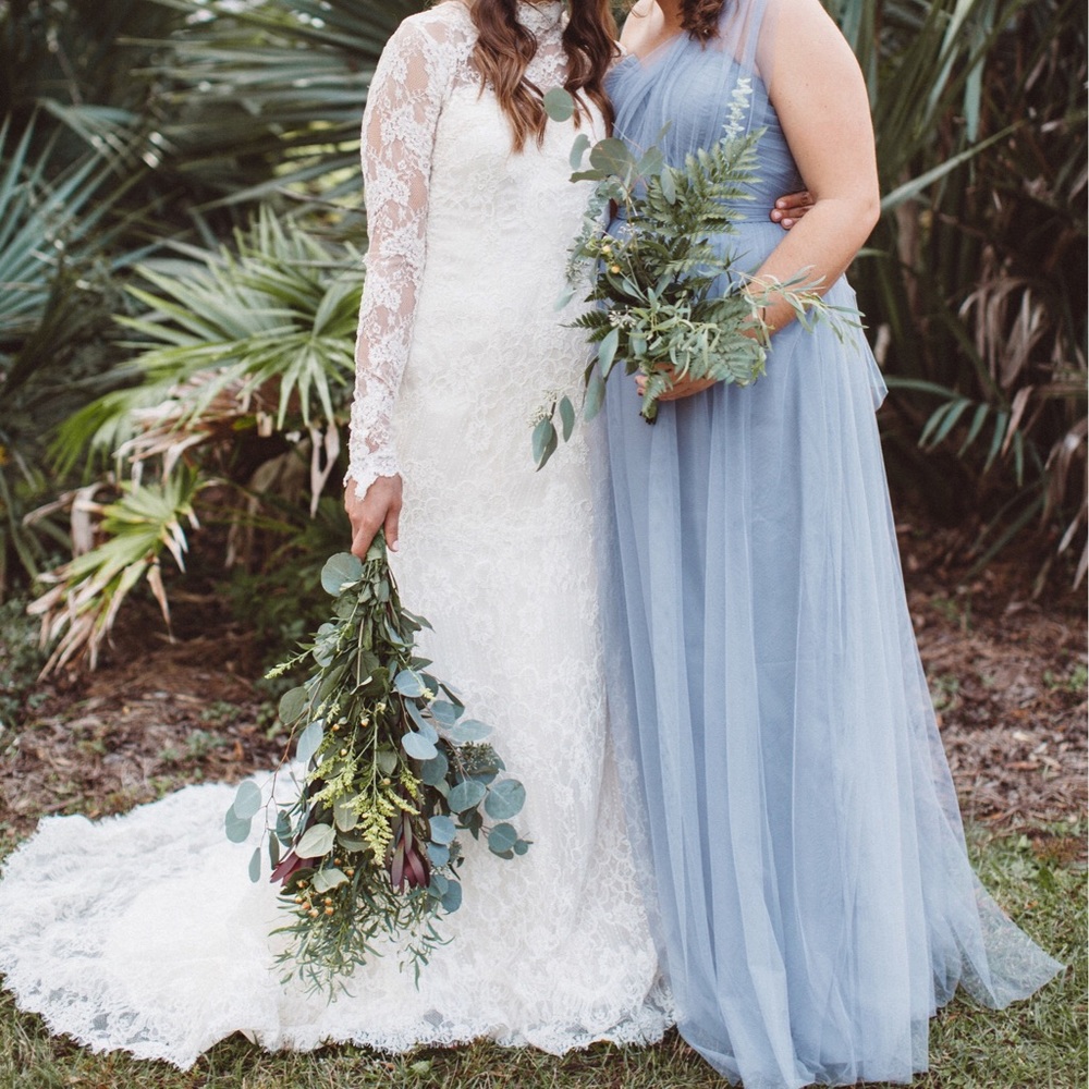Adrianna Papell Tulle Covertible Gown